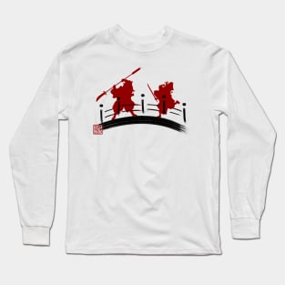 Benkei vs. Yoshitsune Long Sleeve T-Shirt